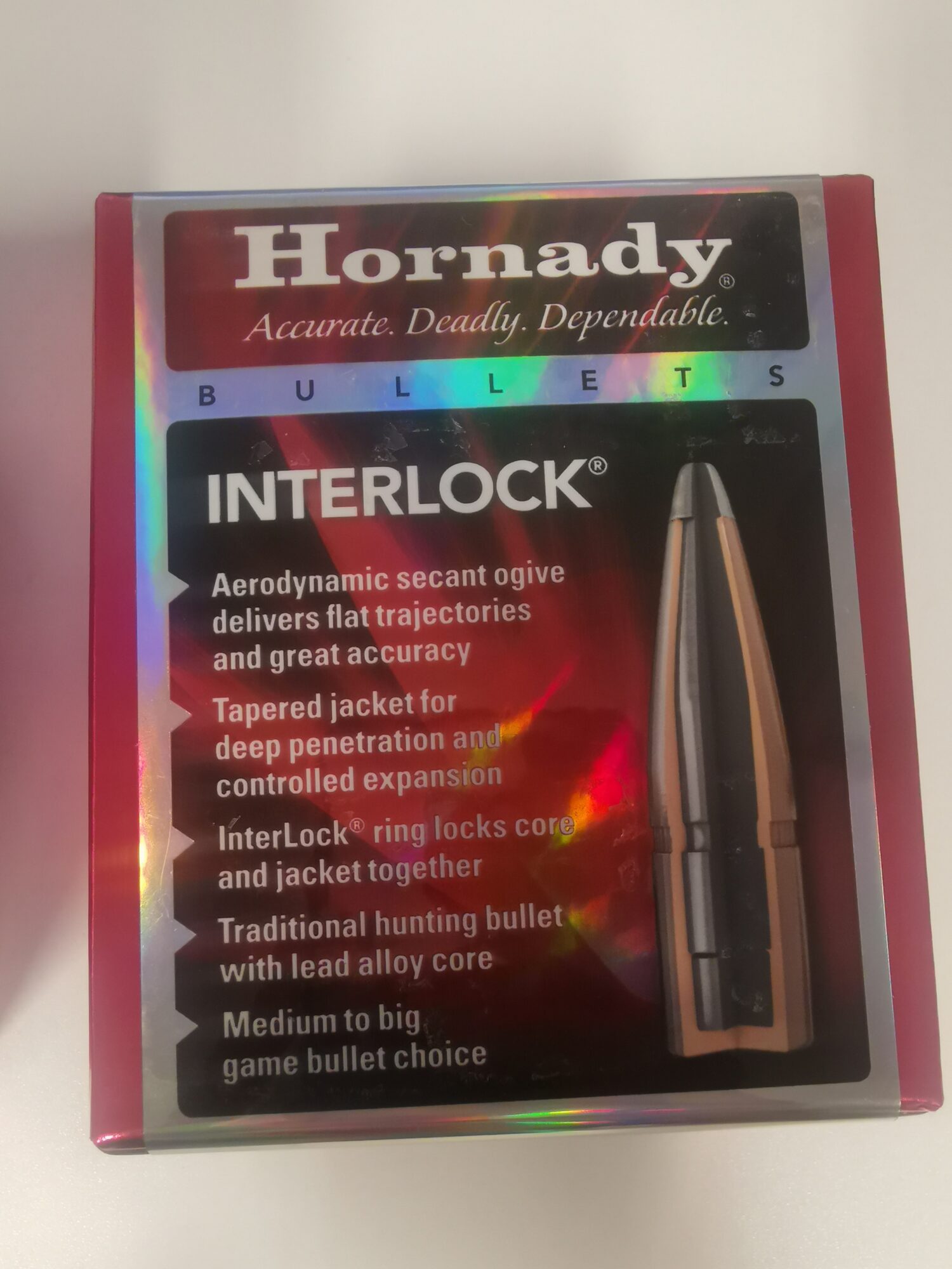 Hornady INTERLOCK Cal. 30 Geschosse