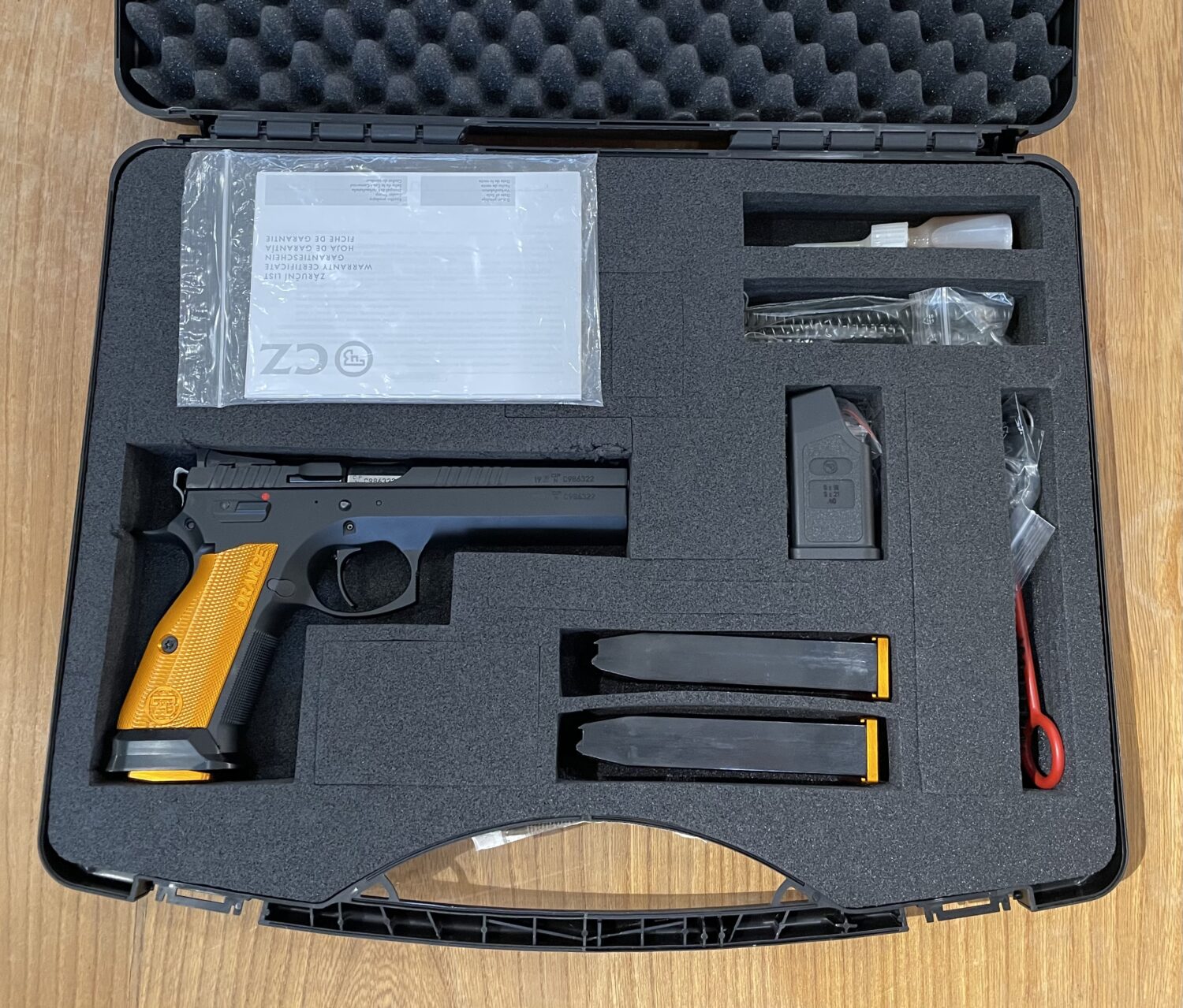 CZ 75 TS ORANGE 9x19 – Bild 3